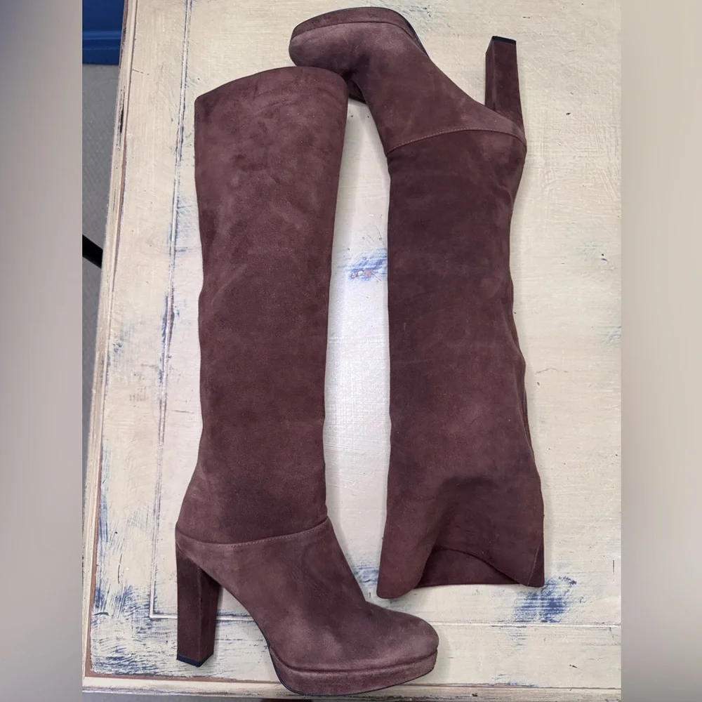 Stewart Weitzmen Brown Over-the-Knee Women's Boots